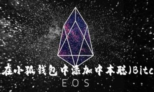 如何在小狐钱包中添加中本聪（Bitcoin）