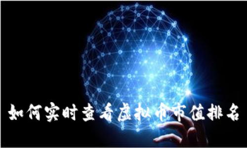 如何实时查看虚拟币市值排名