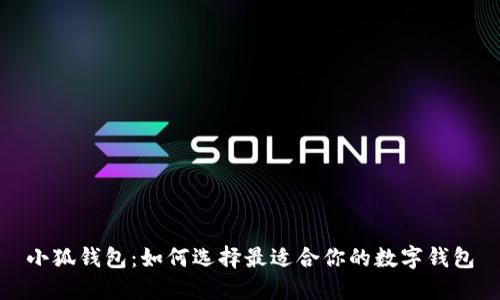 小狐钱包：如何选择最适合你的数字钱包