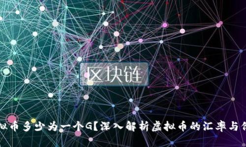 虚拟币多少为一个G？深入解析虚拟币的汇率与价值