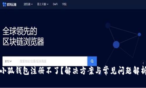 小狐钱包注册不了？解决方案与常见问题解析