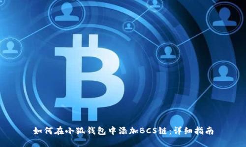 如何在小狐钱包中添加BCS链：详细指南